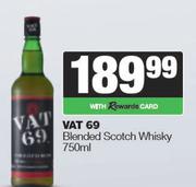 VAT 69 Blended Scotch Whisky-750ml