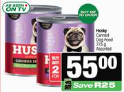 Husky Canned Dog Food Assorted-For 2 x 775g