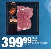 Spar Steak Co.Beef Ribeye Steak-Per Kg