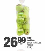 Spar Freshline Golden Delicious Apples-1.5kg Each