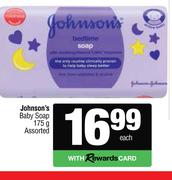 Johnson's Baby Soap Assorted-175g Each