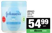 Johnson's Baby Jelly Assorted-500ml Each