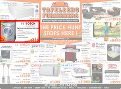 Tafelberg Furnishers : Price Hunt (Until 8 April 2015), page 1