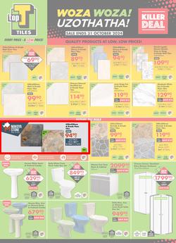 Top T Tiles : Woza Woza (25 October - 31 October 2024), page 1