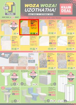 Top T Tiles : Woza Woza (25 October - 31 October 2024), page 1