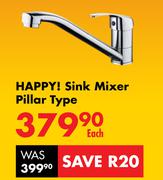 Happy Sink Mixer Pillar Type-Each