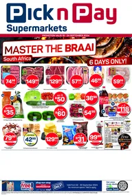 Pick n Pay Gauteng, Northern Cape : Braai Specials (19 September - 24 September 2024)