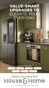 House & Home : Value-Smart Upgrades (11 May - 07 June 2026)