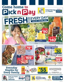 Pick n Pay Western Cape : Fresh For Every Day (20 April - 26 April 2026)