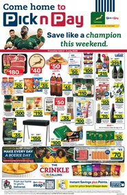 Pick n Pay Western Cape : Save Like A Champion This Weekend (02 July - 05 July 2026)