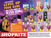 Shoprite Western Cape : Back To School (06 January - 09 February 2025)