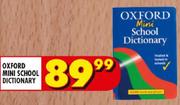 Oxford Mini School Dictionary