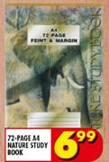 Premier 72 Page A4 Nature Study Book