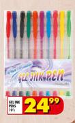 Gel Ink Pens-10's