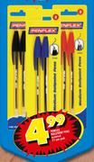 Penflex Ballpoint Pens-2's Per Pack