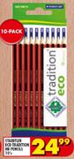 Staedtler Eco Tradition HB Pencils-10's