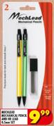 Mechlead Mechanical Pencil And HB Lead 0.5mm Set