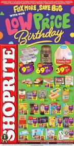 Shoprite Western Cape : Flex More, Save Big With Our Low Price Birthday! (25 July - 9 August 2022)
