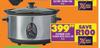 Platinum 3.5L Slow Cooker With Glass Lid