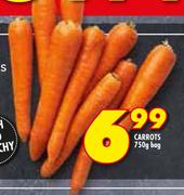 Carrots-750g Bag