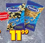 Messaris Salted Peanuts / Peanuts & Raisin-150g Each