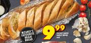 Freshly Baked Garlic Bread-Each