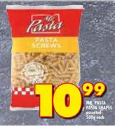 Mr Pasta Pasta Shapes Assorted-500g Each