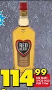 Red Heat Spiced Gold Rum-750ml