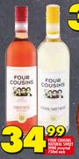 Four Cousins Natural Sweet Wine-750ml Each