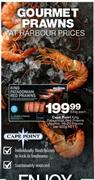 Cape Point King Patagonian Red Prawns(Approx 16-20 Prawns)-800g Each