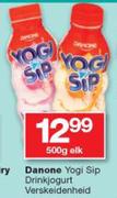 Danone Yogi Sip Drinkjogurt Verskeidenheid-500g Elk