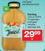 Darling Juic'd 100% Vrugtesapmengsel Verskeidenheid-3Ltr Elk