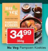 Nu Veg Pampoen Koekies-350g