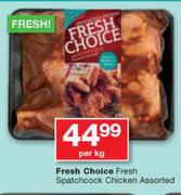 Fresh Choice Fresh Spatchcock Chicken-Per kg