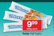 Today Puff Pastry-400g Each