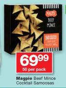 Magpie Beef Mince Cocktail Samoosas-50 Per Pack
