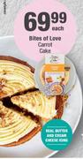 Bites Of Love Carrot Cake-Each