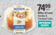 Bites Of Love Vanilla & Caramel Cake-Each