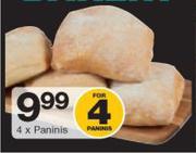 4 X Paninis