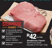 Steakhouse Classic Beef Rump Steak-300g