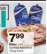 Elim Liver Spread-100g Each
