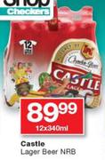 Castle Lager Beer NRB-12X340ml