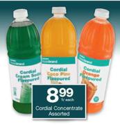 Cordial Concentrate-1Ltr Each