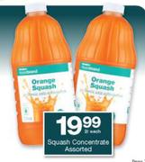 Squash Concentrate-2Ltr Each