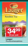 Laager Rooibosteesakkies-80 Per Pak