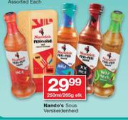 Nando's Sous Verskeidenheid-250ml/ 265g Elk