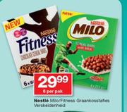 Nestle Milo/ Fitness Graankosstafies Verskeidenheid-6 Per Pak