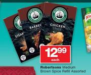 Robertsons Medium Brown Spice Refill-Each