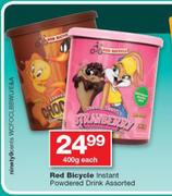 Red Bicycle Instant Powdered Drink-400g Each