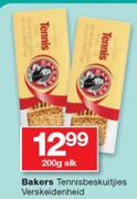 Bakers Tennisbeskuitjies Verskeidenheid-200g Elk
